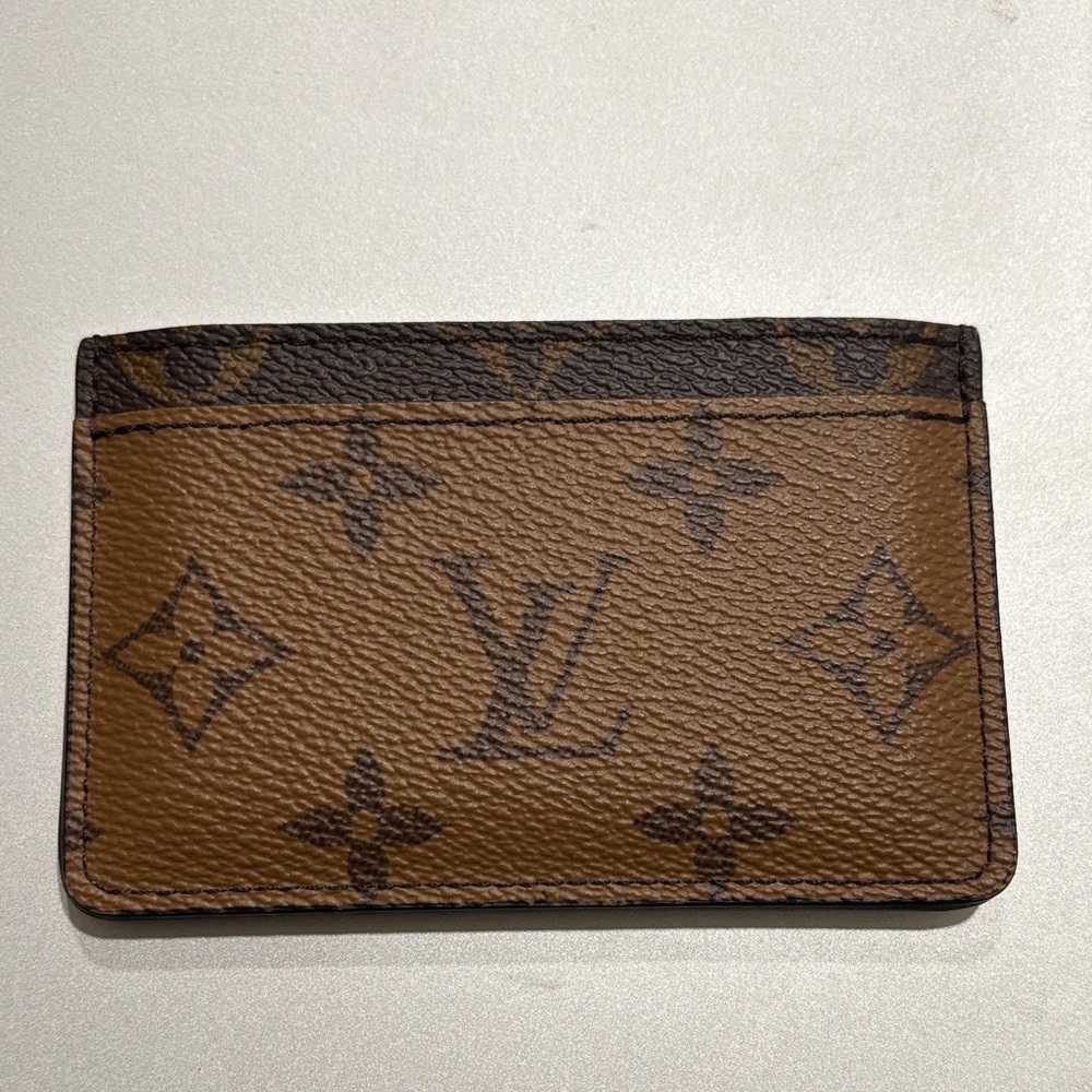Louis Vuitton Tan Monogram Key & Card Holder